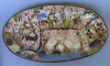 XL vintage petatillo platter by SANTOS LUCANO 23 3/4" long